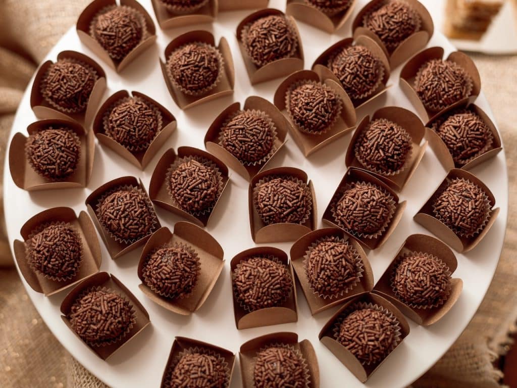 Trufas de chocolate con sorbitol