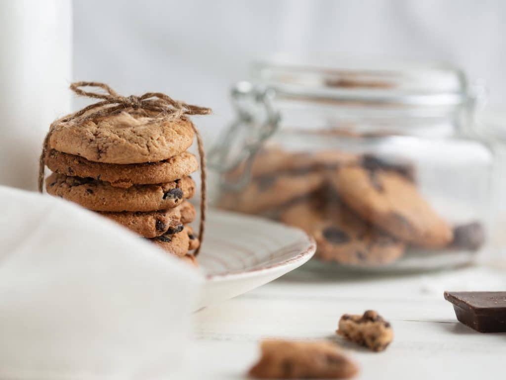 Cookies con salvado de trigo